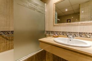 Koupelna v ubytování Hotel Regio Cádiz
