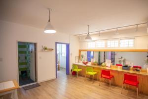 Posezení v ubytování SUM Guesthouse Jeju Airport