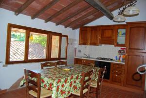 Kuchyňa alebo kuchynka v ubytovaní Spacious Apartment in Massa Marittima with Shared Pool