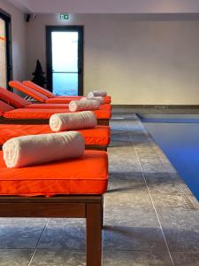 Hôtel-Spa-Piscine Le Petit Castel Beuzeville-Honfleur 평면도