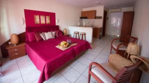 Kuchyň nebo kuchyňský kout v ubytování DAMIA HOTEL Apts