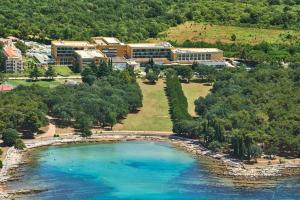 Pohľad z vtáčej perspektívy na ubytovanie Hotel Garden Istra Plava Laguna