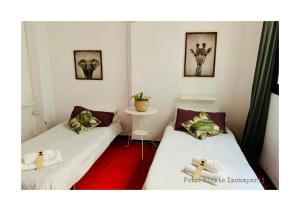 Postel nebo postele na pokoji v ubytování B&B Una Habitación Propia