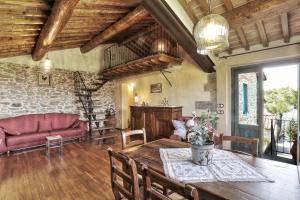 Χώρος καθιστικού στο Casa Vacanze La Porta
