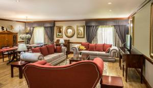 Avani Gaborone Resort & Casino的休息区