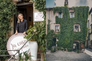 Zahrada ubytování B&B dei Papi Boutique Hotel