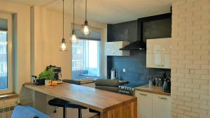 Kuchyňa alebo kuchynka v ubytovaní Krupówki i Styl, Krupówki Inn i Studio Miła w Centrum przy Krupówkach APARTZAKOP