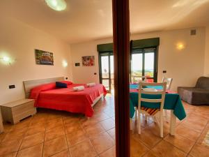 A bed or beds in a room at Residence Bellavista