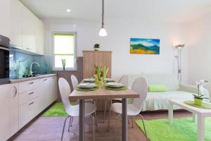 Kuchyň nebo kuchyňský kout v ubytování Apartment close to Krk town centre
