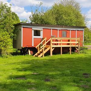 Zahrada ubytování Ferienwohnung mit Tiny House