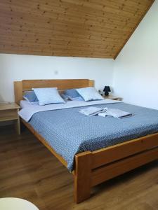 Postel nebo postele na pokoji v ubytování House Nada