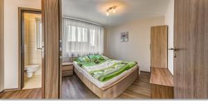 Voodi või voodid majutusasutuse Barka Apartmanok Siófok toas