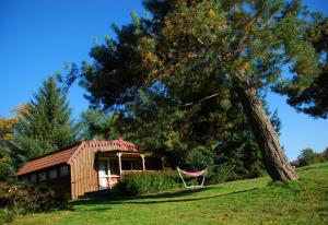 Zahrada ubytování Chalets des Trois Hêtres