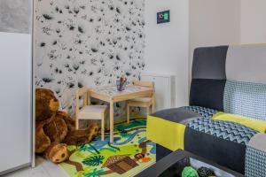 Posteľ alebo postele v izbe v ubytovaní Apartmány Malen