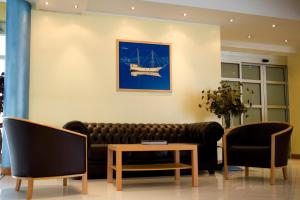 Posezení v ubytování Albergo Mediterraneo