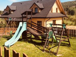 Detský kútik v ubytovaní Domy całoroczne Osada na Górce