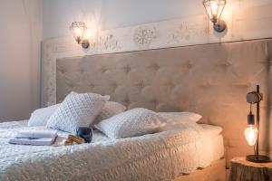 Posteľ alebo postele v izbe v ubytovaní Apartament Karpielówka przy Potoku