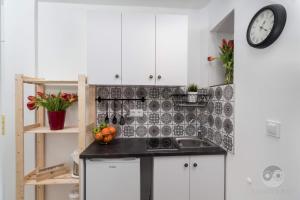 Kuchnia lub aneks kuchenny w obiekcie Goma Rent Długa Old Town Gdańsk