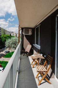 A balcony or terrace at AH Považská