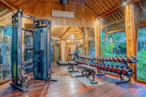 Fitness centrum a/nebo fitness zařízení v ubytování Fivelements Retreat Bali