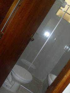 A bathroom at Hotel Estação da Fé