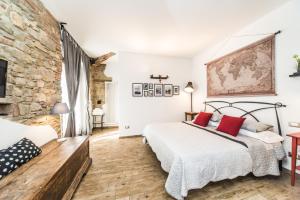 Postel nebo postele na pokoji v ubytování B&B Grano e Lavanda