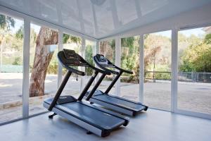 The fitness centre and/or fitness facilities at Hotel La Pergola Mallorca