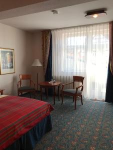 Χώρος καθιστικού στο Hotel Johannishof