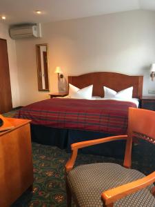 Ένα ή περισσότερα κρεβάτια σε δωμάτιο στο Hotel Johannishof