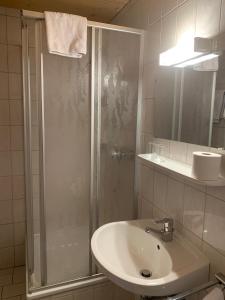 Ein Badezimmer in der Unterkunft Appartement Hammerschmidt
