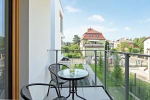Μπαλκόνι ή βεράντα στο Equus Sopot Apartments