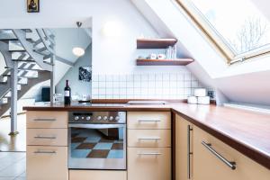Kuchyňa alebo kuchynka v ubytovaní Apartament Irys