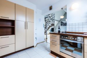 Kuchyňa alebo kuchynka v ubytovaní Apartament Irys