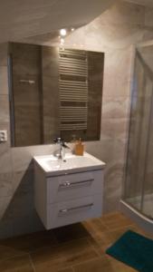 Kúpeľňa v ubytovaní Apartament Słoneczny