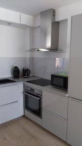 Kuchyňa alebo kuchynka v ubytovaní Apartament Słoneczny