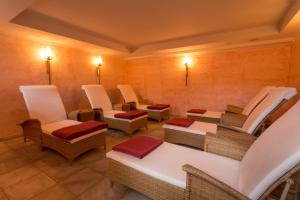 Χώρος καθιστικού στο Hotel Fürstenhof Bad Bertrich