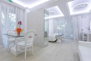 Koupelna v ubytování Boutique Hotel Paradiso Bovelacci
