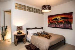 Voodi või voodid majutusasutuse B&B Euclide toas