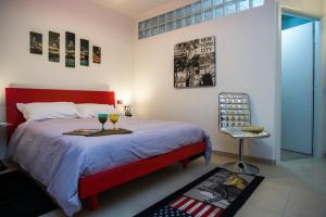 Voodi või voodid majutusasutuse B&B Euclide toas