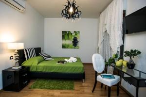 Voodi või voodid majutusasutuse B&B Euclide toas