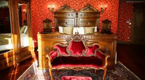 Istumisnurk majutusasutuses Hotel Epidamn Boutique & Spa
