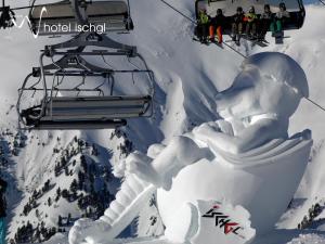 Hotel Ischgl v zimě