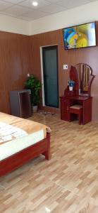 Postel nebo postele na pokoji v ubytování Bana Home & Spa