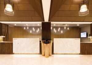 Vstupní hala nebo recepce v ubytování The Marison Hotel + 37 fotografií