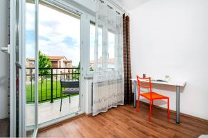 Balkón alebo terasa v ubytovaní Apartments Euphemia