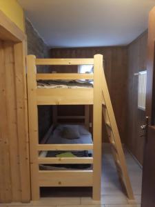 Posteľ alebo postele v izbe v ubytovaní Apartament we Wsi