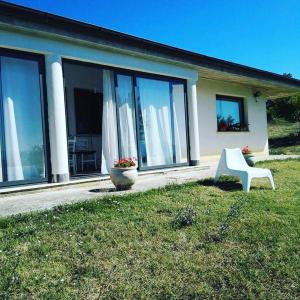 Vonkajšia záhrada v ubytovaní B&B La Montagna Rosa