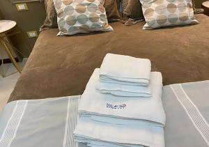 Posteľ alebo postele v izbe v ubytovaní B&B Villa del Sole Relais