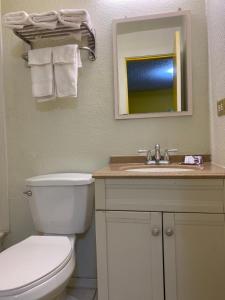 Madill Inn tesisinde bir banyo