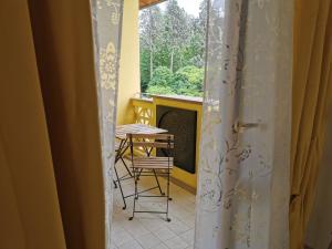 A balcony or terrace at La Casa dell'Orologio